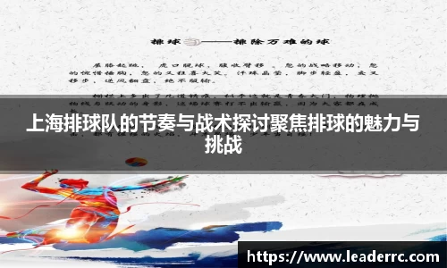 上海排球队的节奏与战术探讨聚焦排球的魅力与挑战